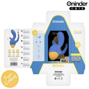 ONINDER CUTE - LOVE 3 SOME TRIPLE VIBRATOR - BEZPÅATNA APLIKACJA NA CAÅY ÅWIAT